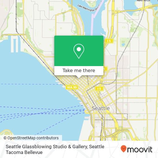 Seattle Glassblowing Studio & Gallery map