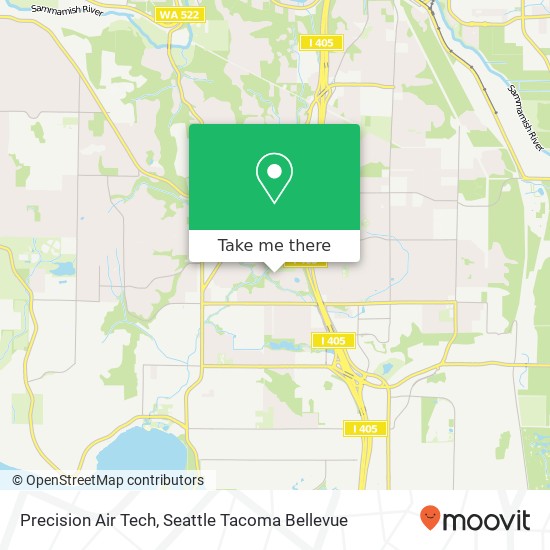 Mapa de Precision Air Tech