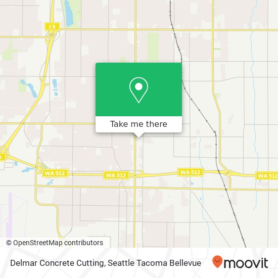 Delmar Concrete Cutting map