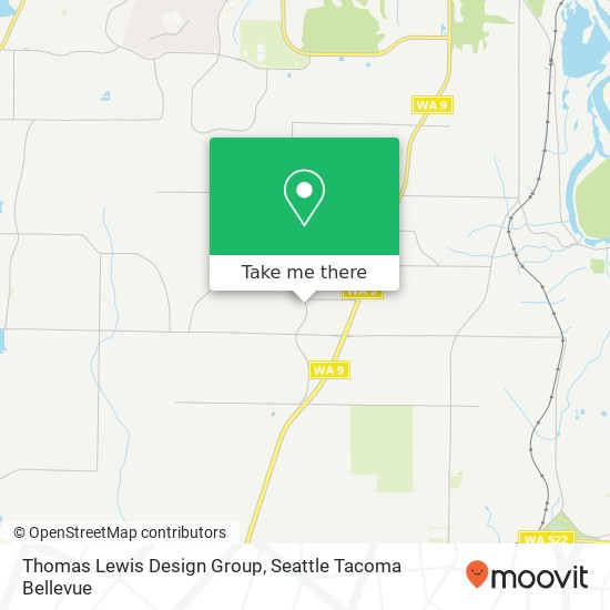 Thomas Lewis Design Group map