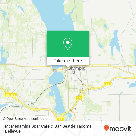 Mapa de McMenamins Spar Cafe & Bar