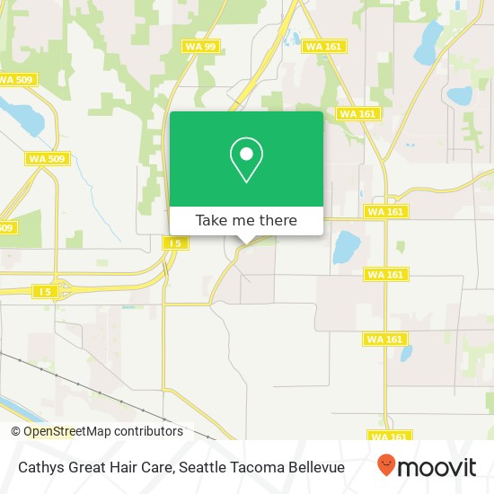 Cathys Great Hair Care map