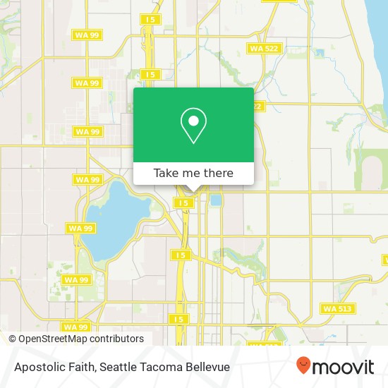 Mapa de Apostolic Faith