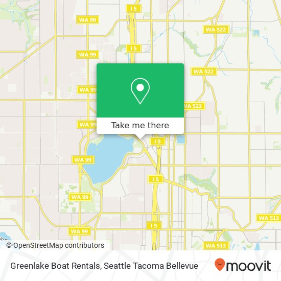 Greenlake Boat Rentals map