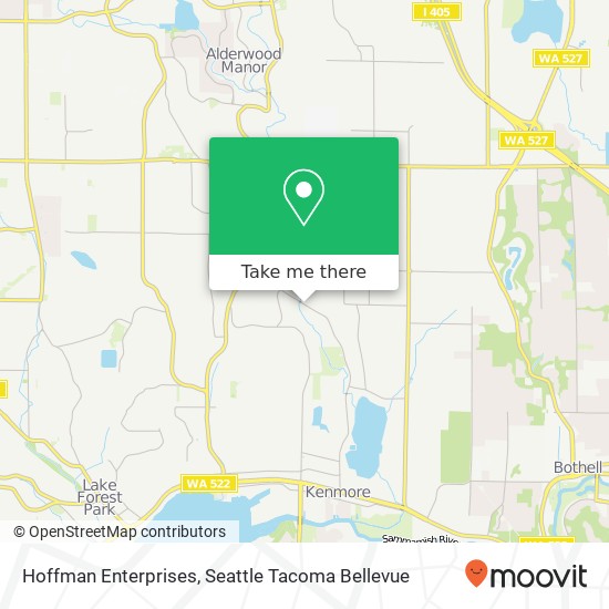 Hoffman Enterprises map