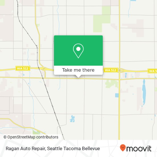 Mapa de Ragan Auto Repair