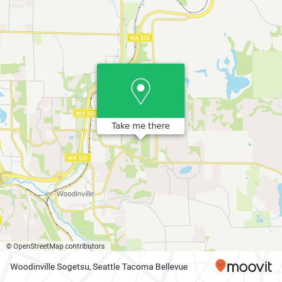 Mapa de Woodinville Sogetsu