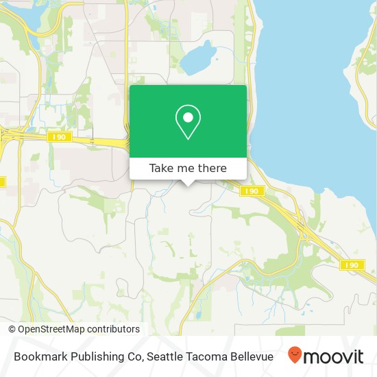 Mapa de Bookmark Publishing Co