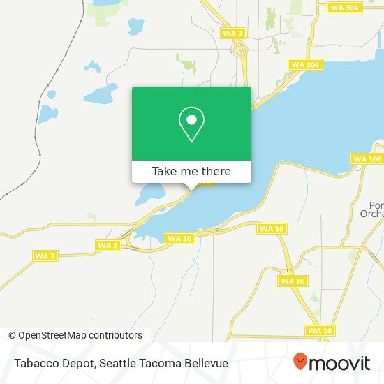 Mapa de Tabacco Depot