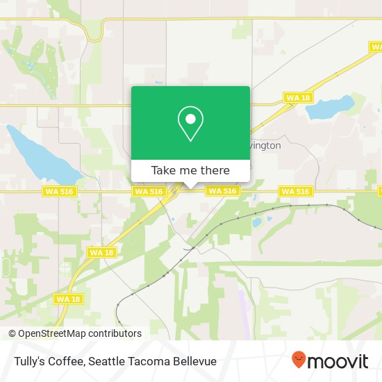 Tully's Coffee map