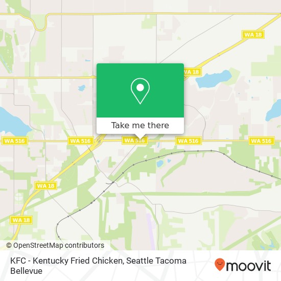 Mapa de KFC - Kentucky Fried Chicken