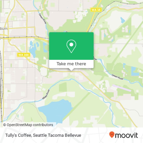 Tully's Coffee map