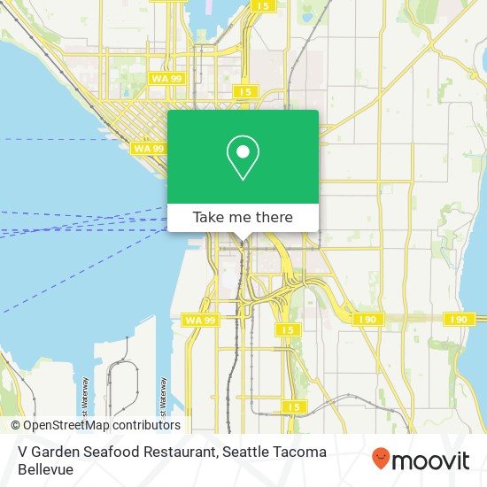 Mapa de V Garden Seafood Restaurant