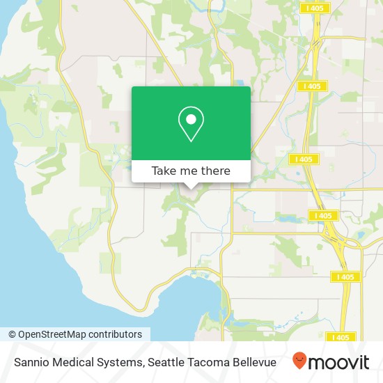 Mapa de Sannio Medical Systems