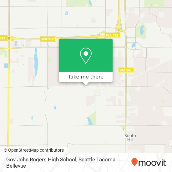 Gov John Rogers High School map