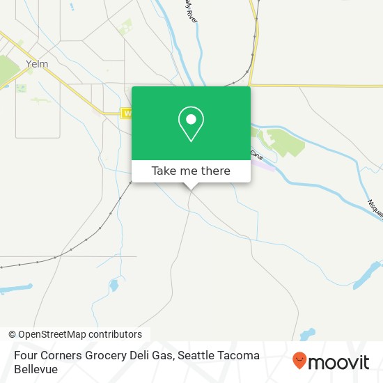 Four Corners Grocery Deli Gas map