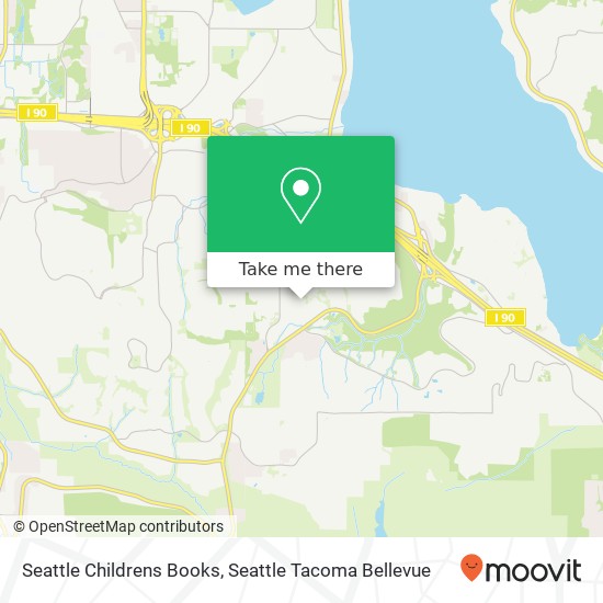 Seattle Childrens Books map