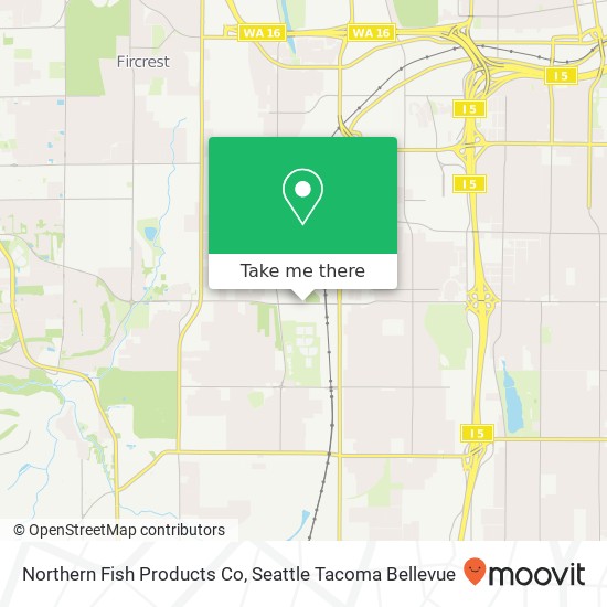 Northern Fish Products Co map