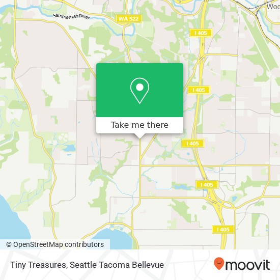 Tiny Treasures map