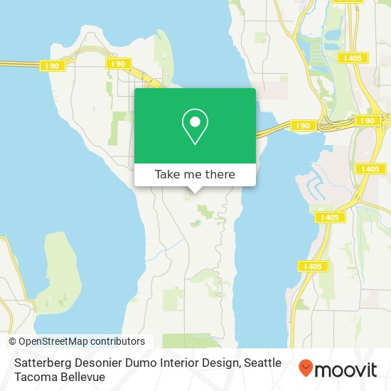 Satterberg Desonier Dumo Interior Design map