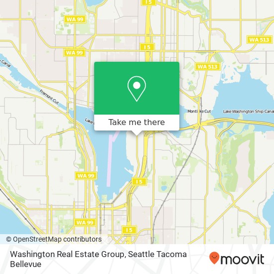 Washington Real Estate Group map