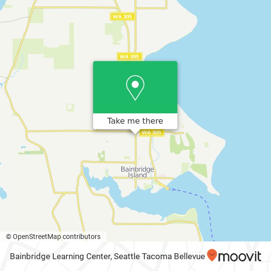 Mapa de Bainbridge Learning Center