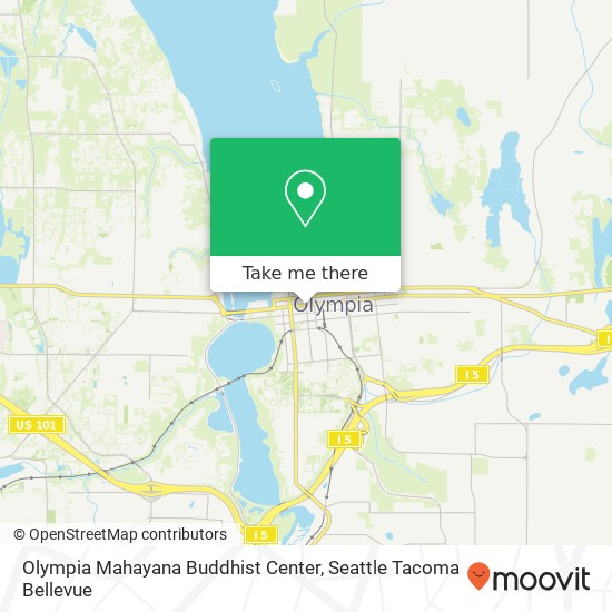 Olympia Mahayana Buddhist Center map