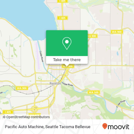 Pacific Auto Machine map