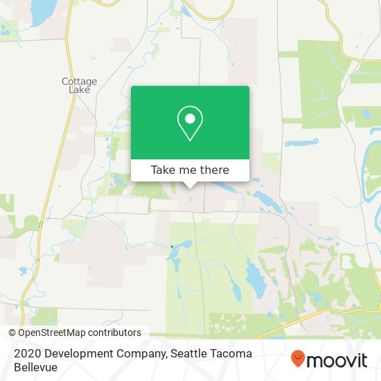 2020 Development Company map