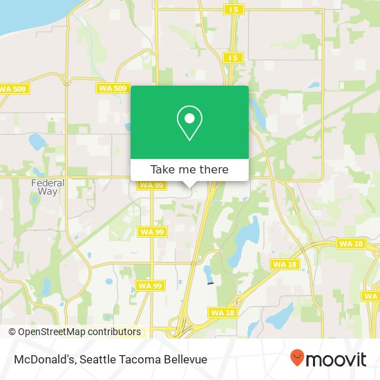 McDonald's map