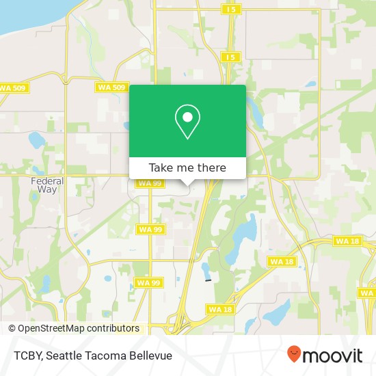 TCBY map