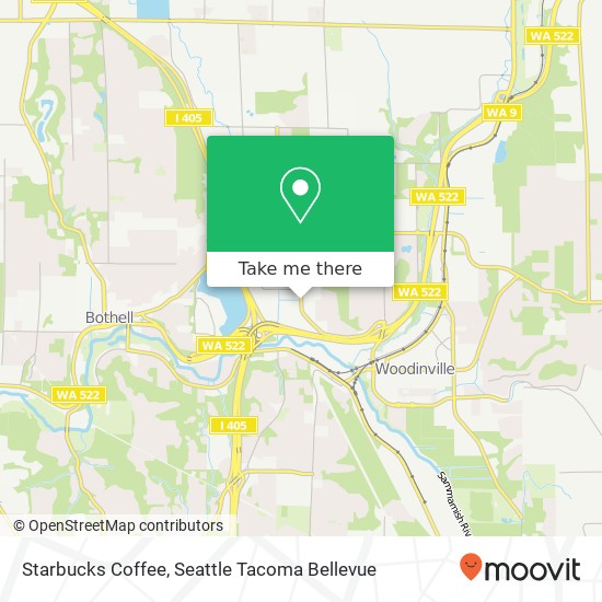 Starbucks Coffee map