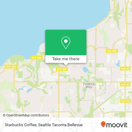 Starbucks Coffee map