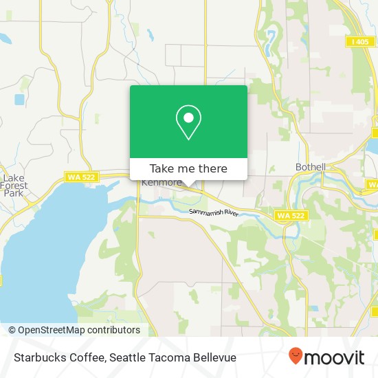 Starbucks Coffee map