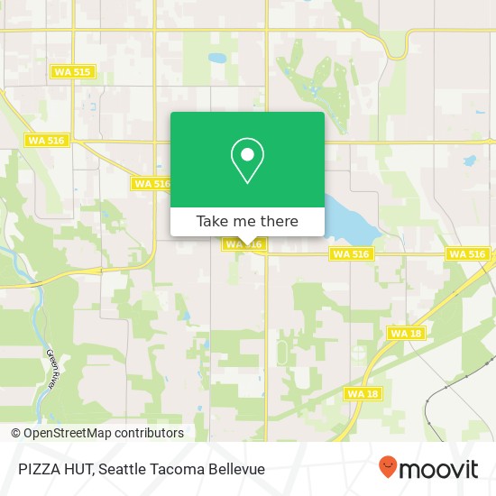 PIZZA HUT map