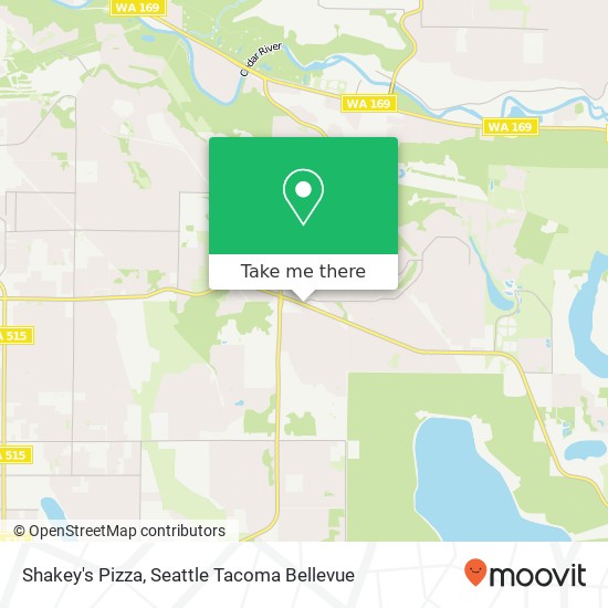 Mapa de Shakey's Pizza