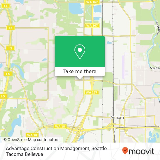 Advantage Construction Management map