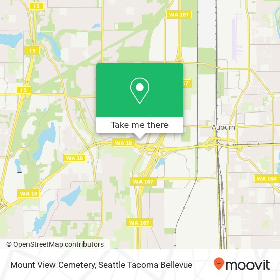 Mount View Cemetery map