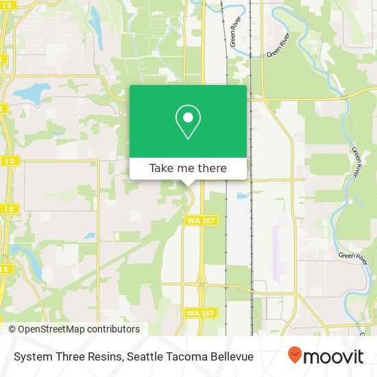 System Three Resins map