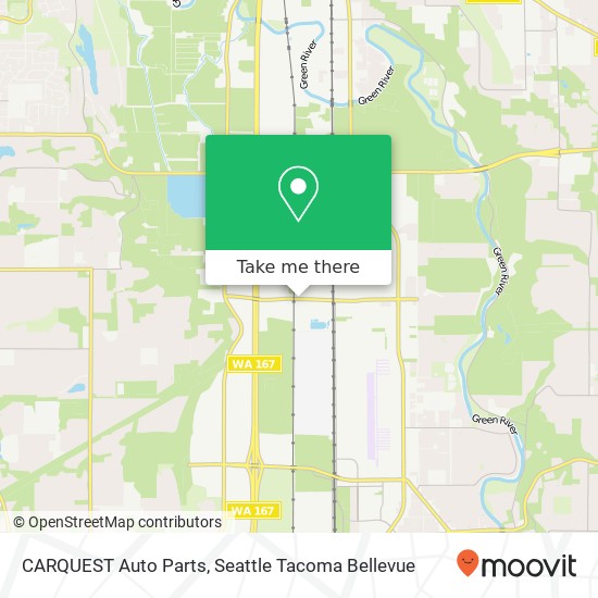 CARQUEST Auto Parts map