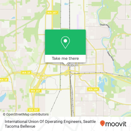 International Union Of Operating Engineers map