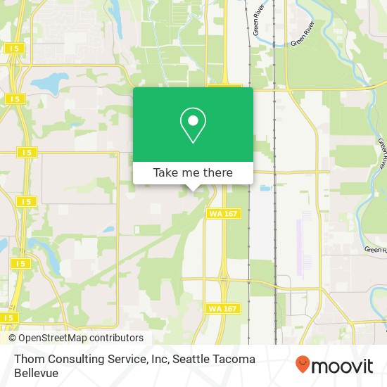 Mapa de Thom Consulting Service, Inc