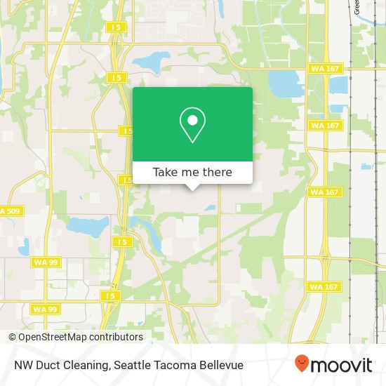Mapa de NW Duct Cleaning