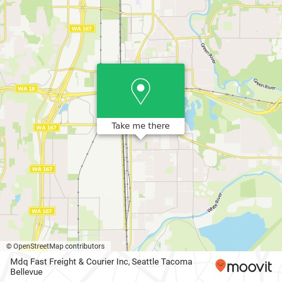 Mdq Fast Freight & Courier Inc map