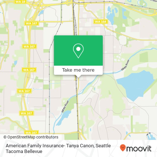 American Family Insurance- Tanya Canon map