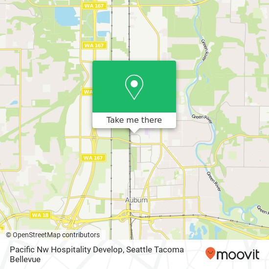 Mapa de Pacific Nw Hospitality Develop