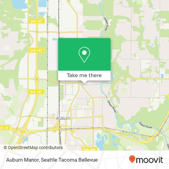 Auburn Manor map