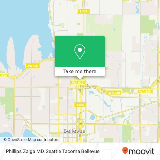 Phillips Zaiga MD map