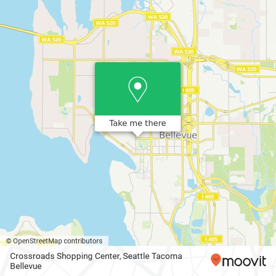 Crossroads Shopping Center map