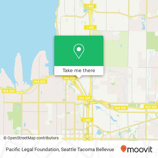 Pacific Legal Foundation map